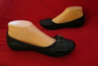 Via Pinky Collection Women BLACK Flat Shoes US Size 5 10  