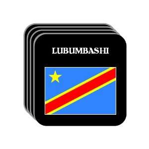   Republic of the Congo   LUBUMBASHI Set of 4 Mini Mousepad Coasters