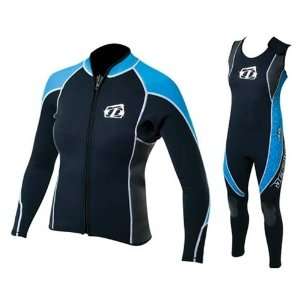   Womens 2 mm Apex Race Jacket And Jane Style Wetsuit