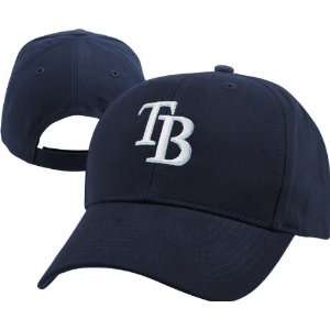  Tampa Bay Rays Youth Team Logo 47 Brand Adjustable Hat 