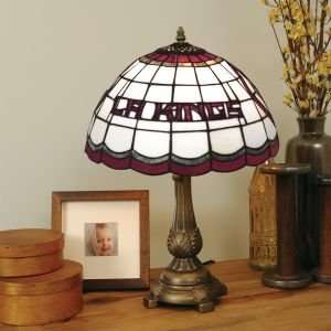  LOS ANGELES KINGS LOGOED 20 IN TIFFANY STYLE TABLE LAMP 