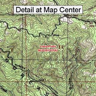 USGS Topographic Quadrangle Map   Loma Prieta, California (Folded 