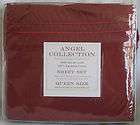 Angel Collection Microfiber Sheets Set Queen Red
