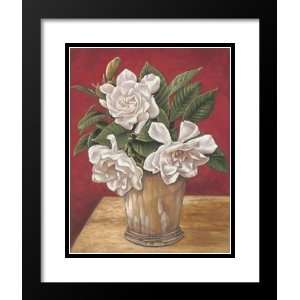 John Park Framed and Double Matted Art 31x37 Camelias In 