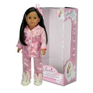  Julia Doll, 18 Inch Dark Brown Doll, Jointed Arms/Legs 
