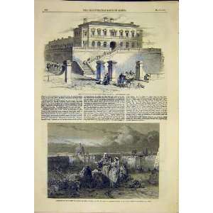  Railway Station Tithebarn Street Liverpool Print 1850 