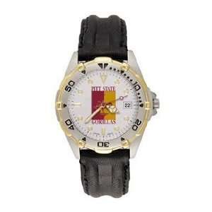 Pittsburgh State Gorillas All Star Mens Leather Watch  