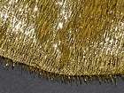   SHAG GOLD METALLIC FABRIC SPECIALTY lame FABRIC Shag gold lame fabric