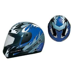  AFX FX 11 Lightforce Multi Full Face Helmet Large  Blue 