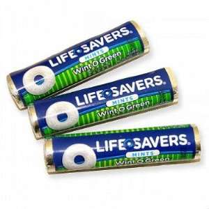 Lifesavers Rolls   WintOgreen, 20 rolls Grocery & Gourmet Food