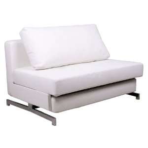  JM Furniture K43 1 White Convertible Sofa Bed K43 1 sofa 