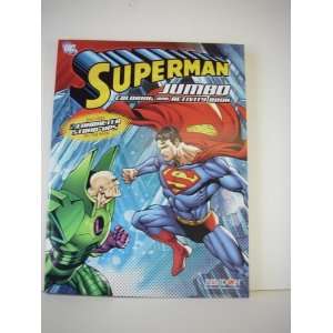  Superman Jumbo Coloring and Activity Book   Superman vs. Lex Luthor 