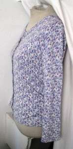 NEW AKUALANI Urban Speckled FUZZY BUTTON FRONT Sweater KNIT Cardigan 