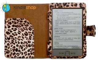 NEW  Kindle Animal Print Leopard Case / Cover 4   QUICK SHIP USA 