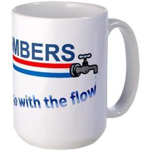 Plumbers Plumbing Large Mug by  