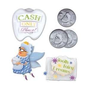 Karen Foster Tooth Fairy Stacked Stickers 5/Pkg KF00531; 3 Items/Order
