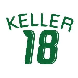  Sounders Kasey Keller 18 Decal Sticker