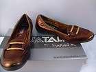 Aquatalia Wizzy Loafer Bronze Metal 7 M