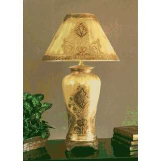  Legacy Lighting 1505TL 20P Decorative Porcelain Table Lamp 