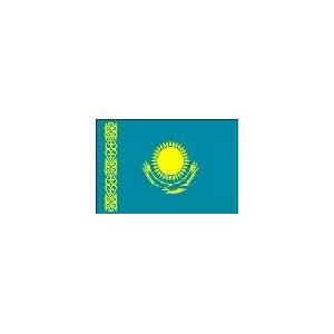  4 ft. x 6 ft. Kazakhstan Flag w/ Line, Snap & Ring Patio 