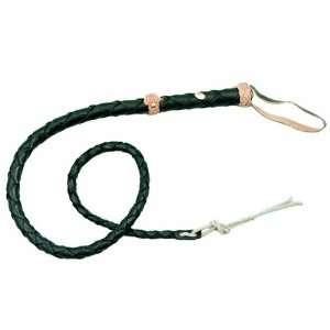  Denix Split Hide Leather Bullwhip with Deluxe Handle 