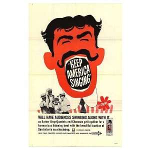  Keep America Singing Original Movie Poster, 27 x 40 