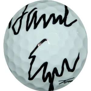  David Eger Autographed Golf Ball Sports Collectibles