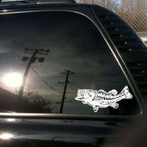 Largemouth Bass vinyl decal sm