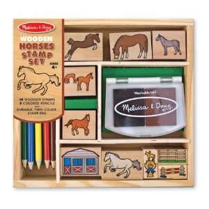  Melissa & Doug Horses Stamp Set Case Pack 2 Everything 