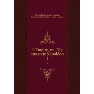    LÃ©on Lamothe  Langon Ã?tienne LÃ©on Lamothe  Langon Books