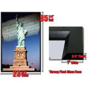   Framed Statue Of Liberty Poster USA Landmarks Fr9376