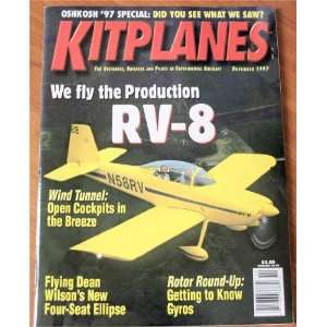 Kitplanes We Fly the Production RV 8 November 1997 Dave 