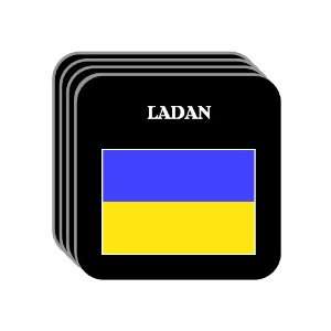  Ukraine   LADAN Set of 4 Mini Mousepad Coasters 