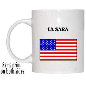  US Flag   La Sara, Texas (TX) Mug 