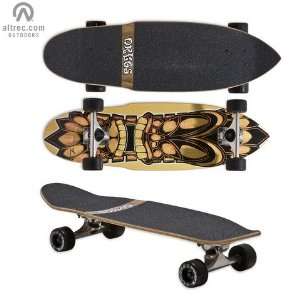 Dregs Longboards Tiki Skateboard   L28 W8.5 WB14.5  