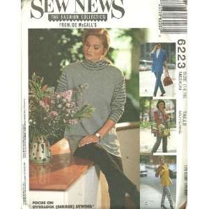   News Sewing Pattern By McCalls 6223 (Size14 16) Arts, Crafts