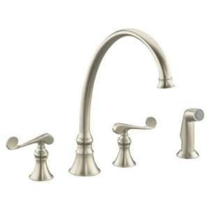  Kohler K 16111 4 BN Kitchen Faucets   Two Handle Faucets 
