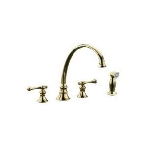  Kohler Kitchen Sink Faucet w/ Lever Handles K 16111 4A AF 