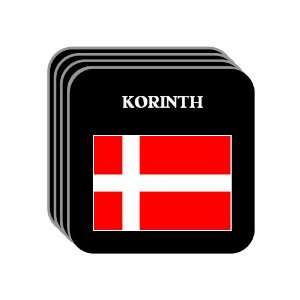  Denmark   KORINTH Set of 4 Mini Mousepad Coasters 