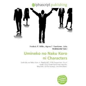  Umineko no Naku Koro ni Characters (9786132807779) Books