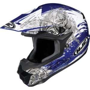  HJC CL X6 Kozmos Blue Off Road Helmet