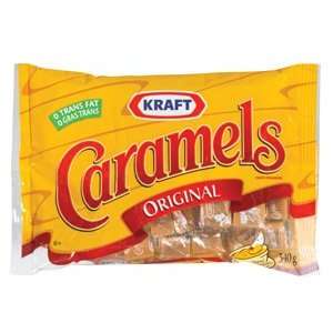 Kraft Caramels 14 oz (6 pack) Grocery & Gourmet Food
