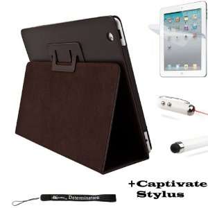 Executive Durable Cover Carrying Case with Foldable Smart Stand For 