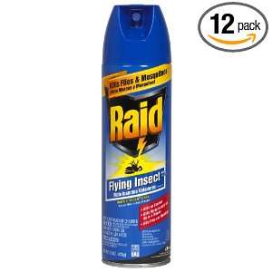  Raid Flying Insect Killer 15 Ounce Cans (Pack of 12 