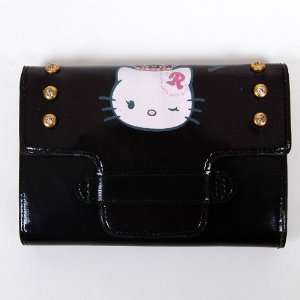    Hello Kitty Girls Wallet Clutch Card Holder Black