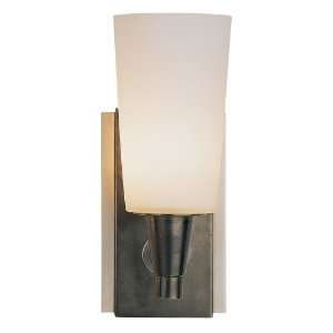  Robert Abbey Rico Collection 9 1/2 High Bronze Wall Sconce 