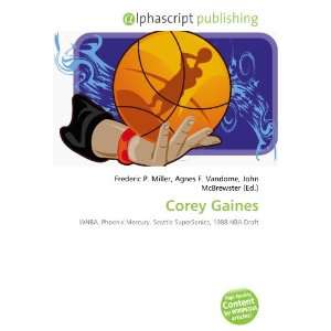  Corey Gaines (9786133763791) Books