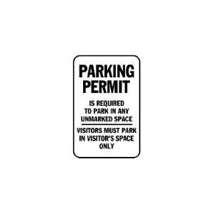   3x6 Vinyl Banner   Parking Permit is Required to Park 