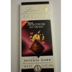 Lindt Excellence Intense Dark 70 % Cocoa Net Wet 3.5 OZ (100g)  