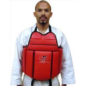  Sparring chest guard in synthetic leather padded Sports 